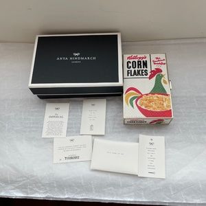 RARE!  Clutch Kellogs-Collectors Item  by Anya Hindmarch